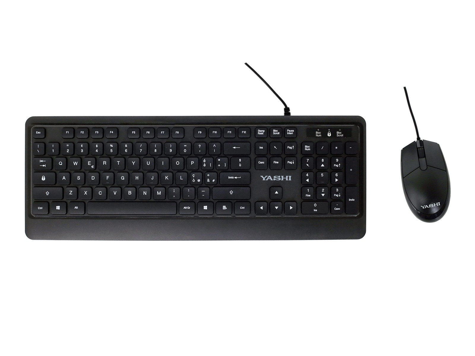 MY535 - YASHI KIT TASTIERA E MOUSE WIRELESS